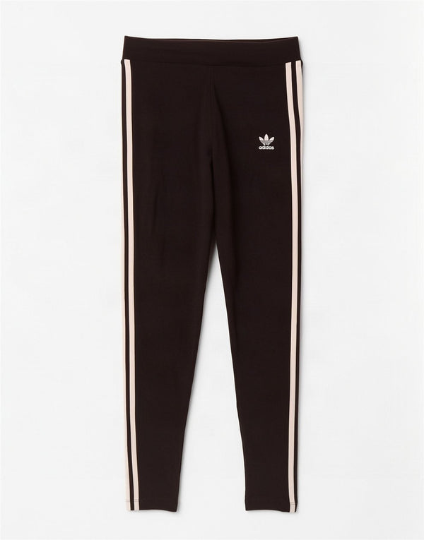 Legginsy Damskie Adidas UK 10 Małe Czarne Bawełniane