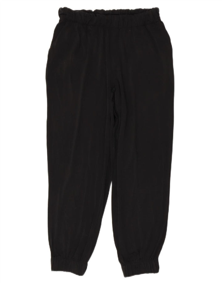 Damskie spodnie dresowe ZARA Joggers UK 12 Medium Black