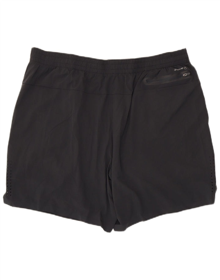 Męskie spodenki sportowe Russell Athletic Dri-Power 2XL, szary poliester