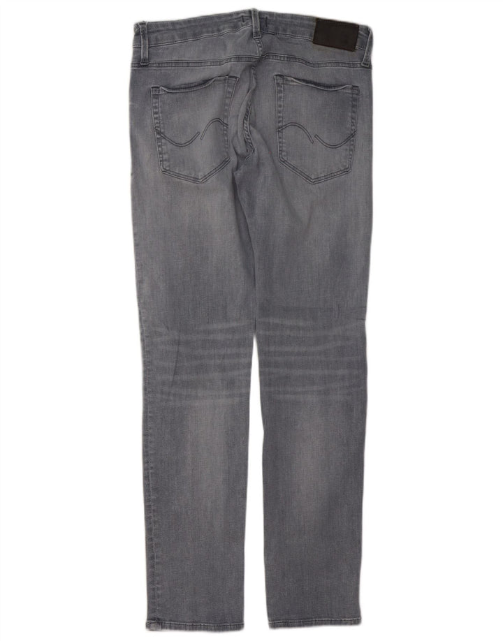 Męskie dżinsy Jack & Jones W32 L30 Szara bawełna