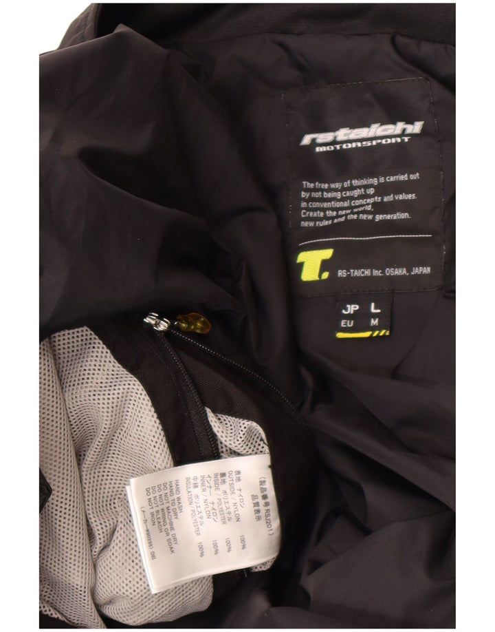 Męska kurtka wyścigowa RS Taichi Graphic Racer UK 38 Nylon w kolorze średniej czerni
