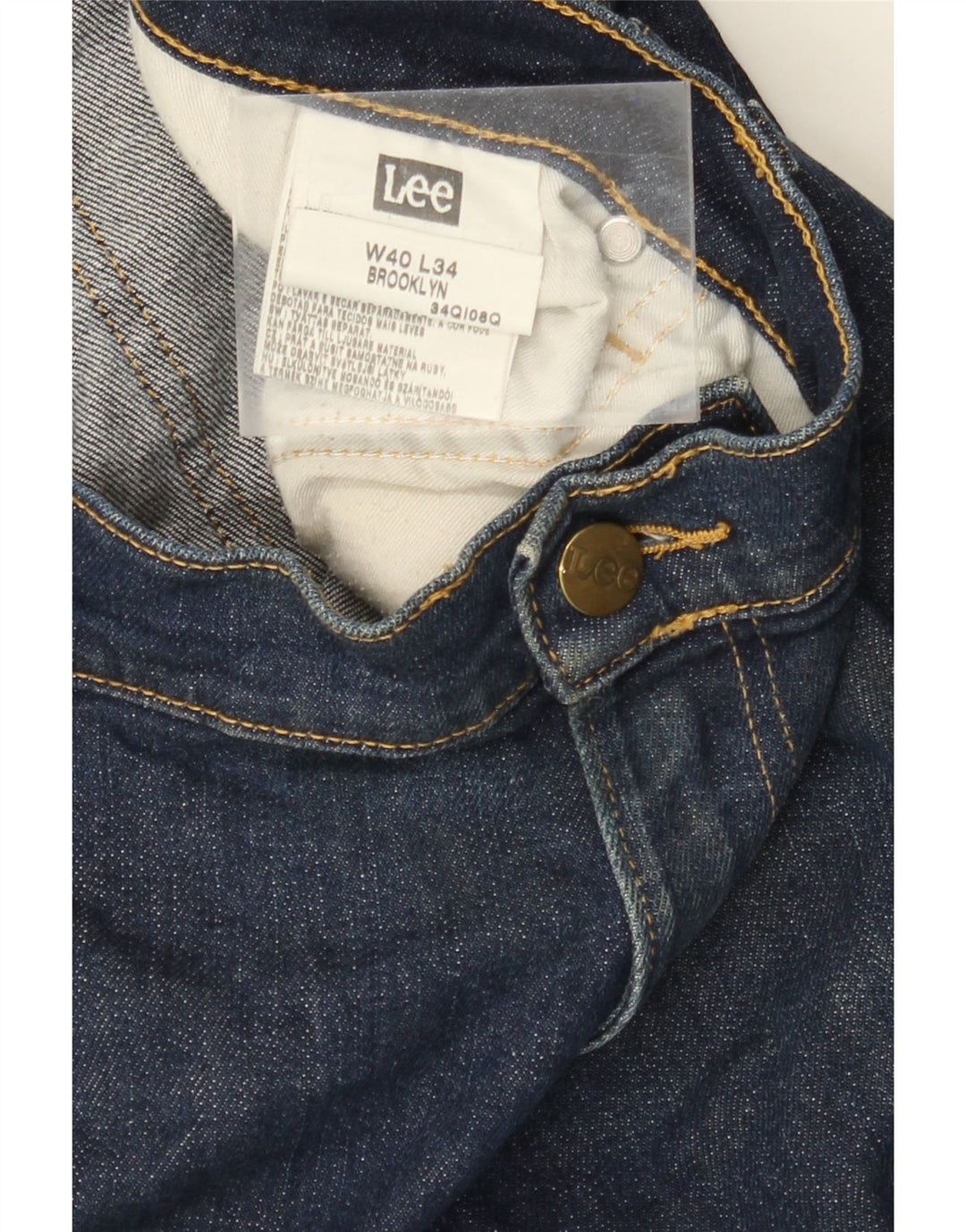 Męskie spodenki jeansowe LEE Brooklyn W40 XL, granatowe, bawełniane