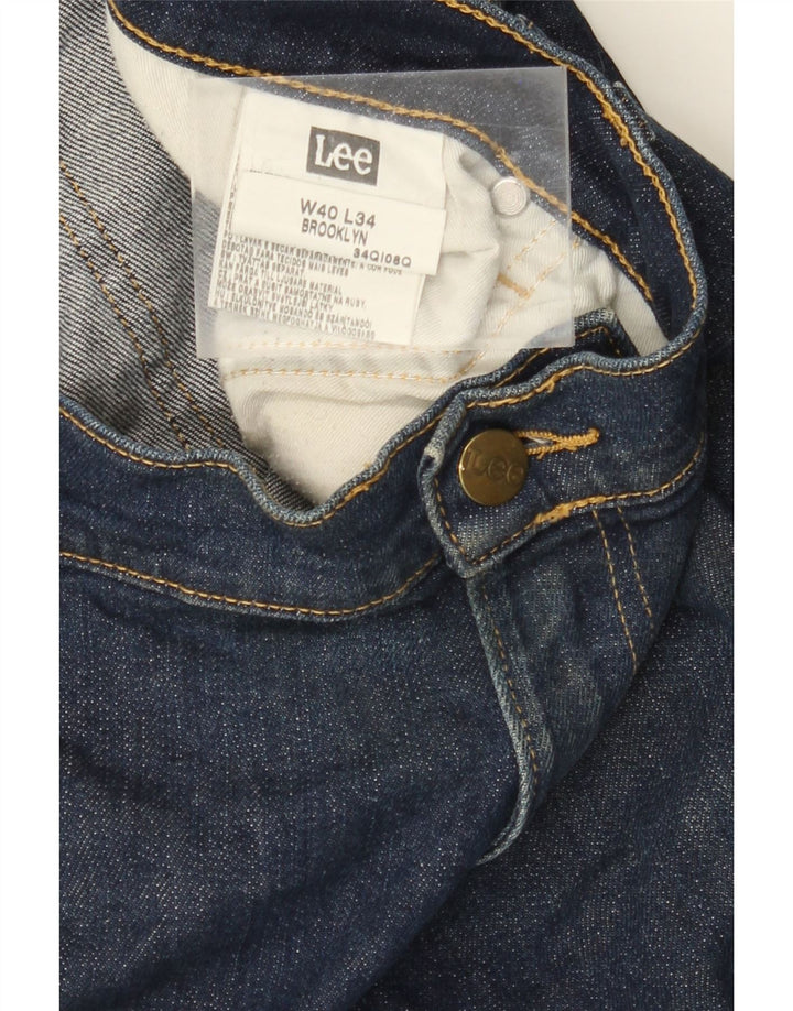 Męskie spodenki jeansowe LEE Brooklyn W40 XL, granatowe, bawełniane