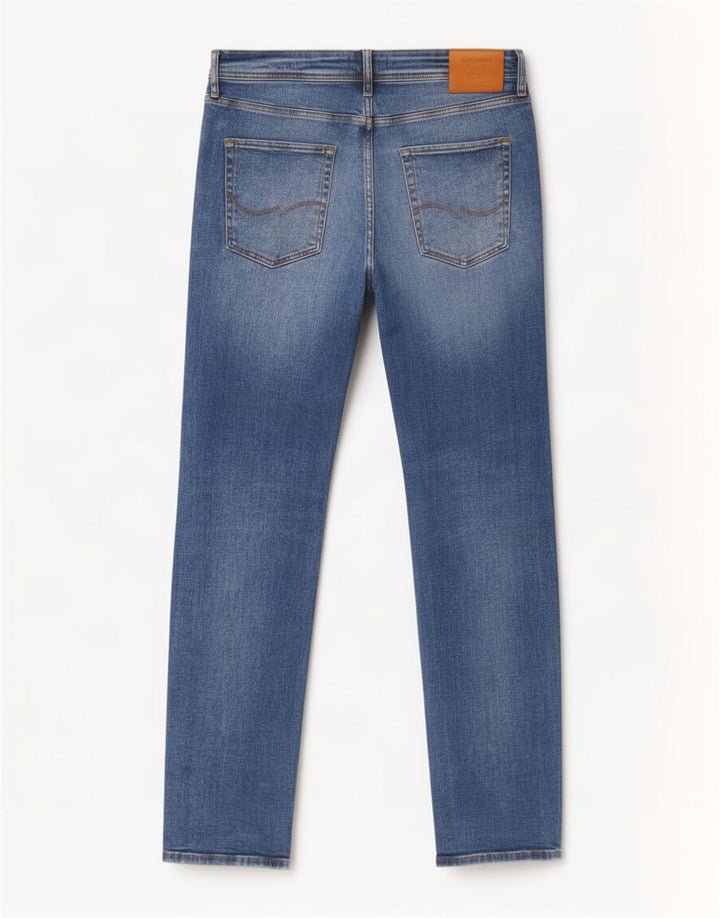 Męskie jeansy typu slim Jack & Jones W34 L34 niebieskie