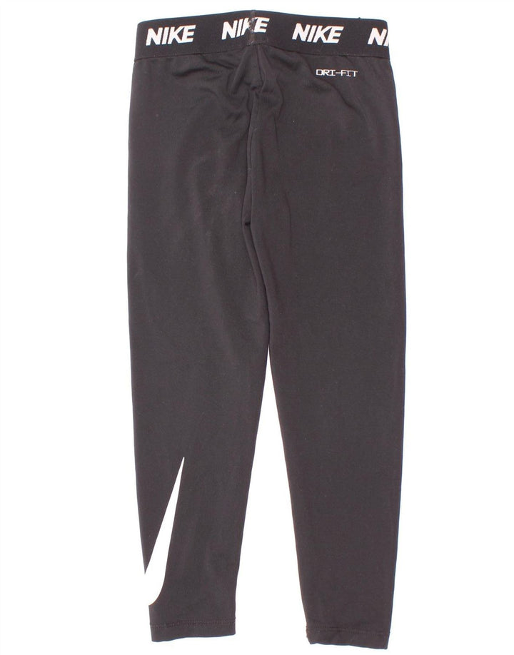 Dziewczęce legginsy Nike Dri Fit 5-6 lat, średnie czarne