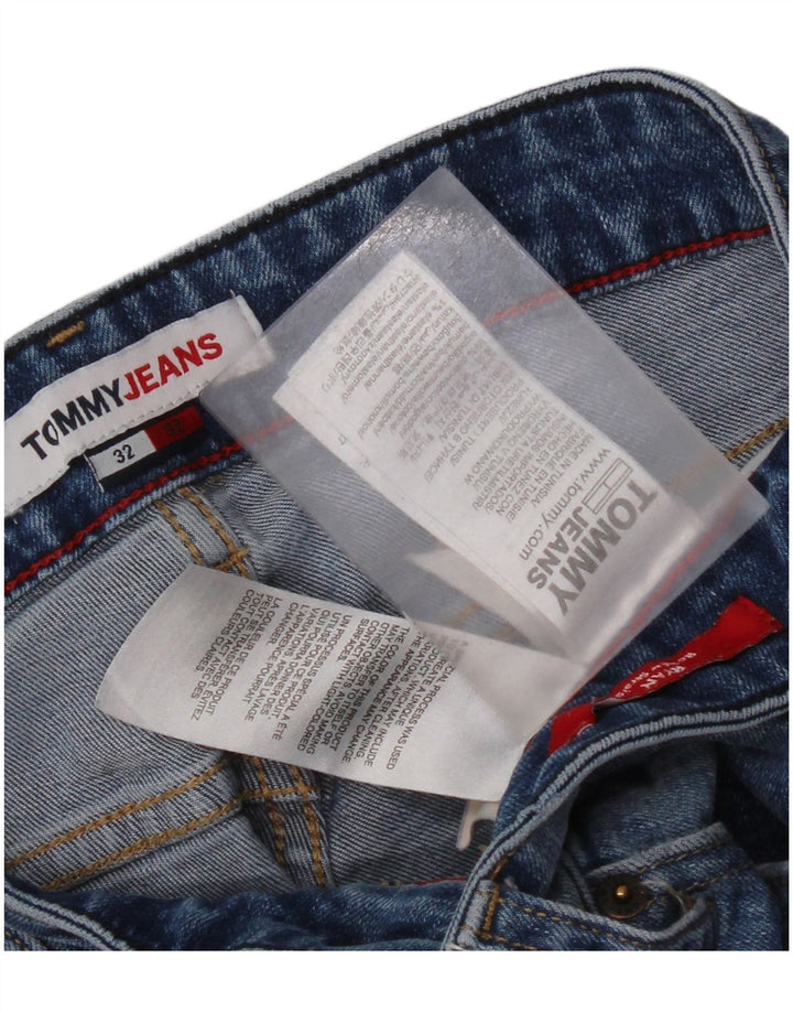 Męskie dżinsy Tommy Hilfiger Ryan Regular Straight W32 L32 Niebieskie bawełniane