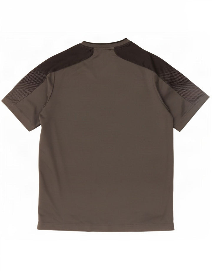 Adidas Chłopięcy T-shirt Top 13-14 Lat Szary Poliester