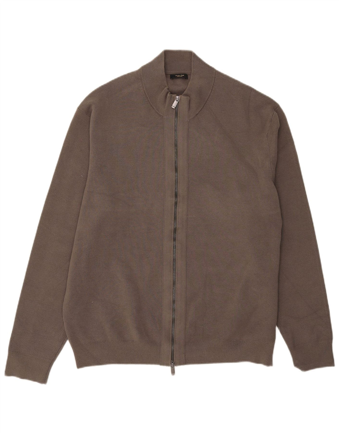 Męski sweter rozpinany Massimo Dutti XL, szary, bawełniany