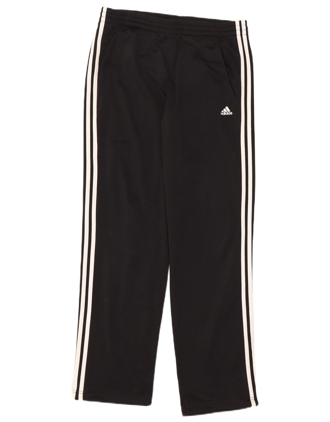 Męskie spodnie dresowe Adidas, średni czarny poliester