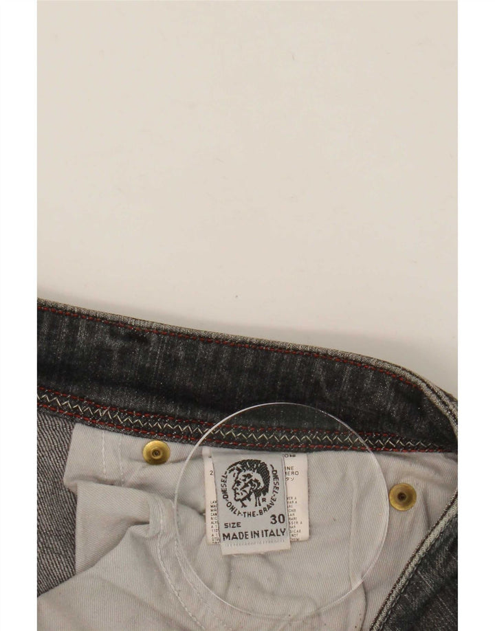 Damskie jeansy Bootcut Diesel W30 L30 Szara bawełna