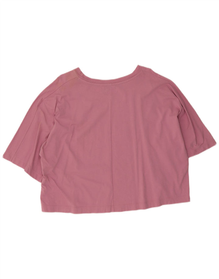 Damska koszulka oversize Converse Top UK 10 Small Pink Cotton