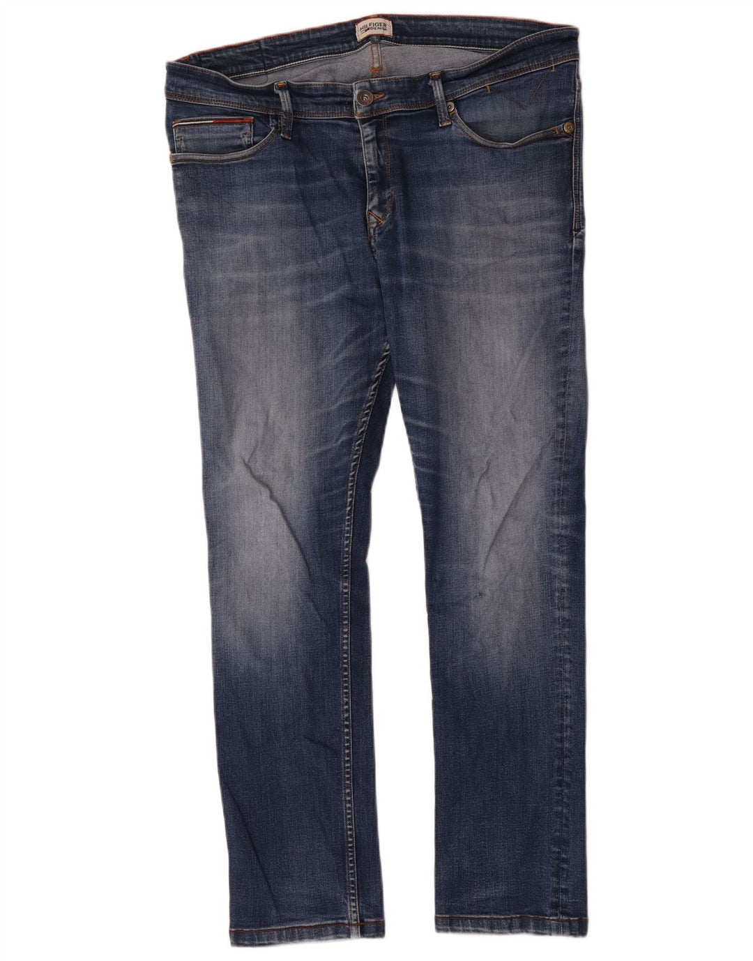 Męskie jeansy slim fit Tommy Hilfiger W38 L30 Niebieskie bawełniane