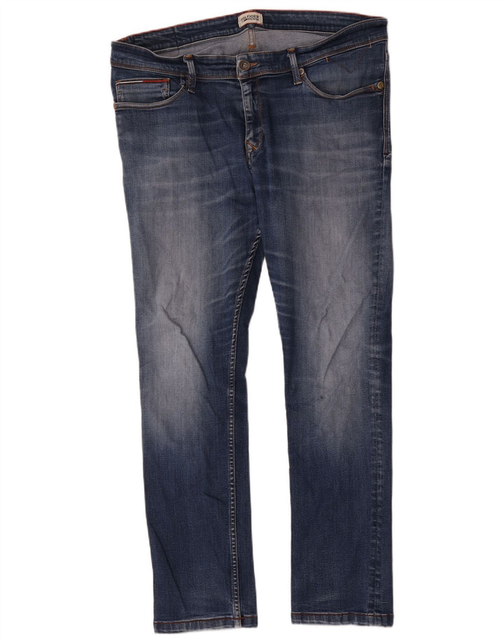 Męskie jeansy slim fit Tommy Hilfiger W38 L30 Niebieskie bawełniane