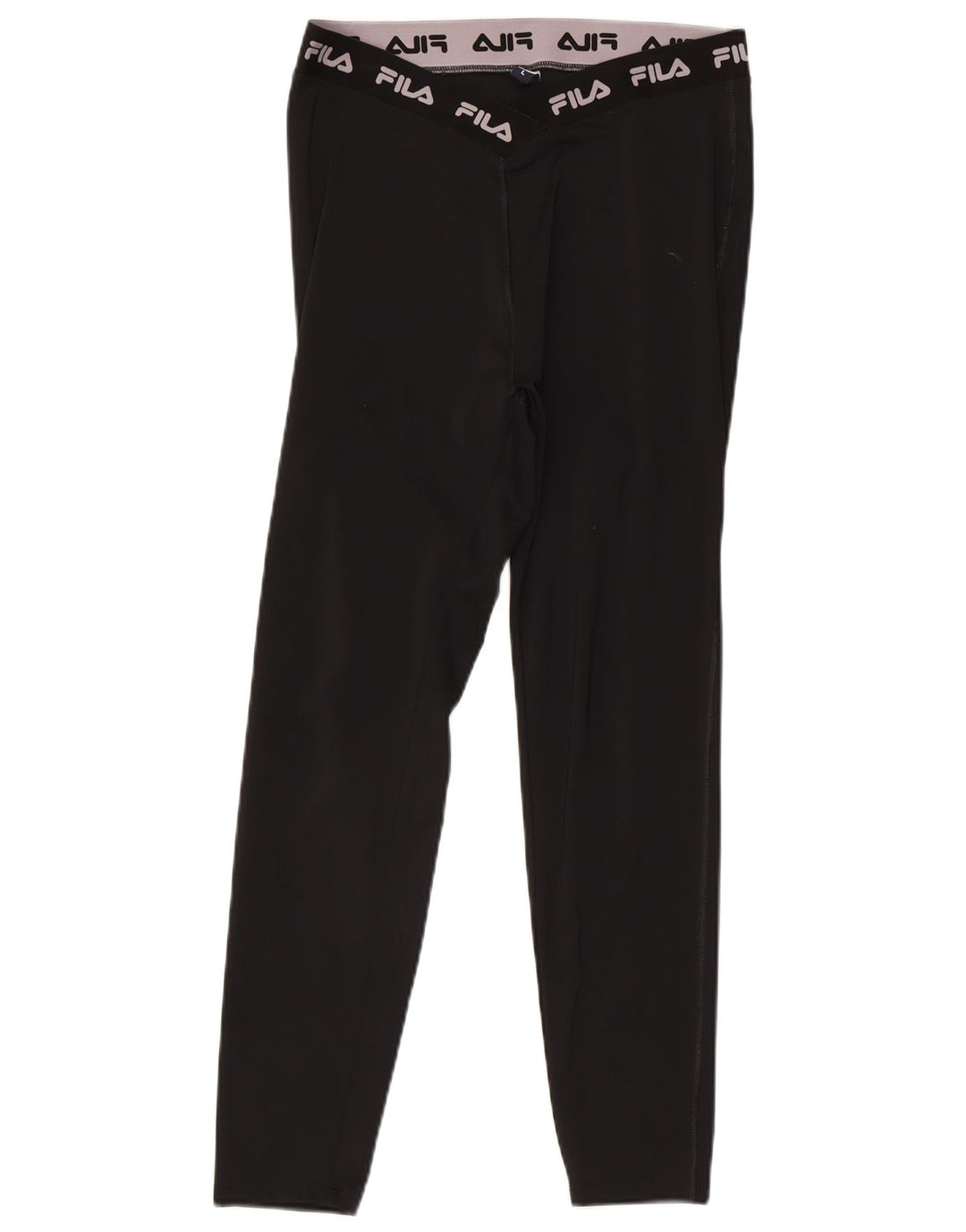 Damskie legginsy Fila Graphic UK 16, duże, czarne