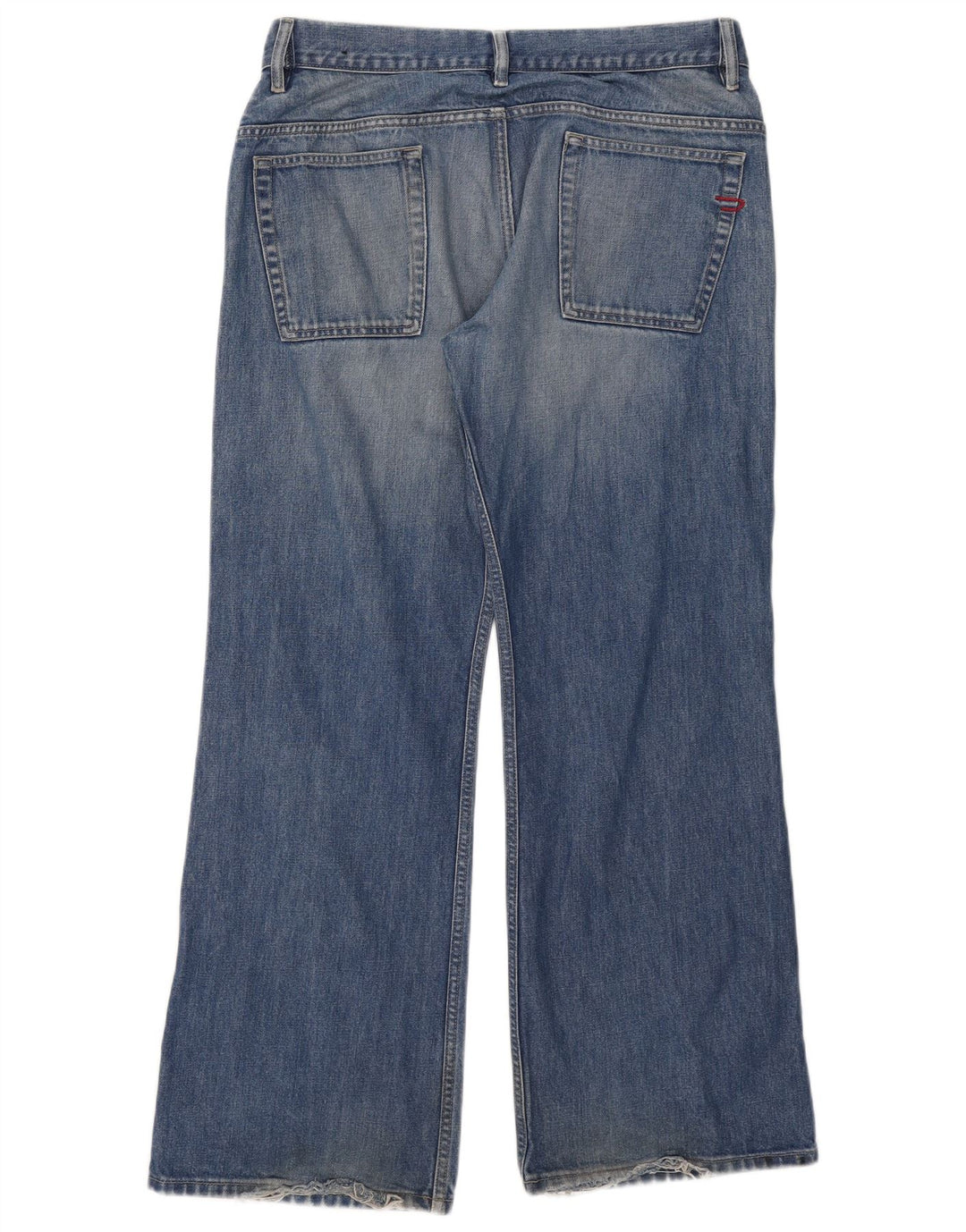 Męskie dżinsy Bootcut Diesel W36 L30 Niebieskie bawełniane