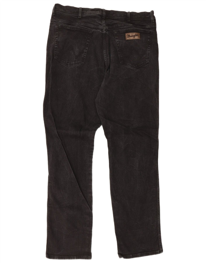 Męskie jeansy Wrangler Texas Straight W42 L36 czarne