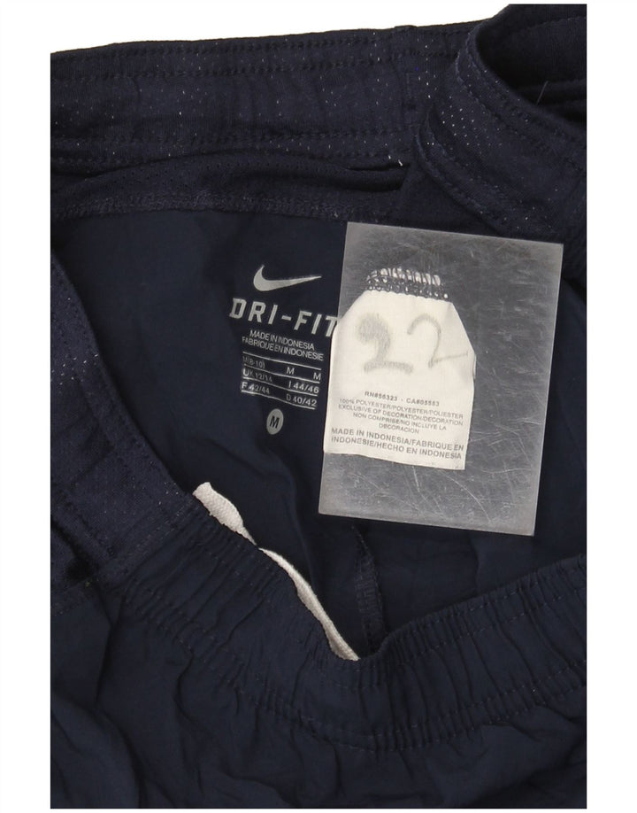 Damskie spodenki sportowe NIKE Dri Fit UK 12/14 Średni granatowy, blok kolorów