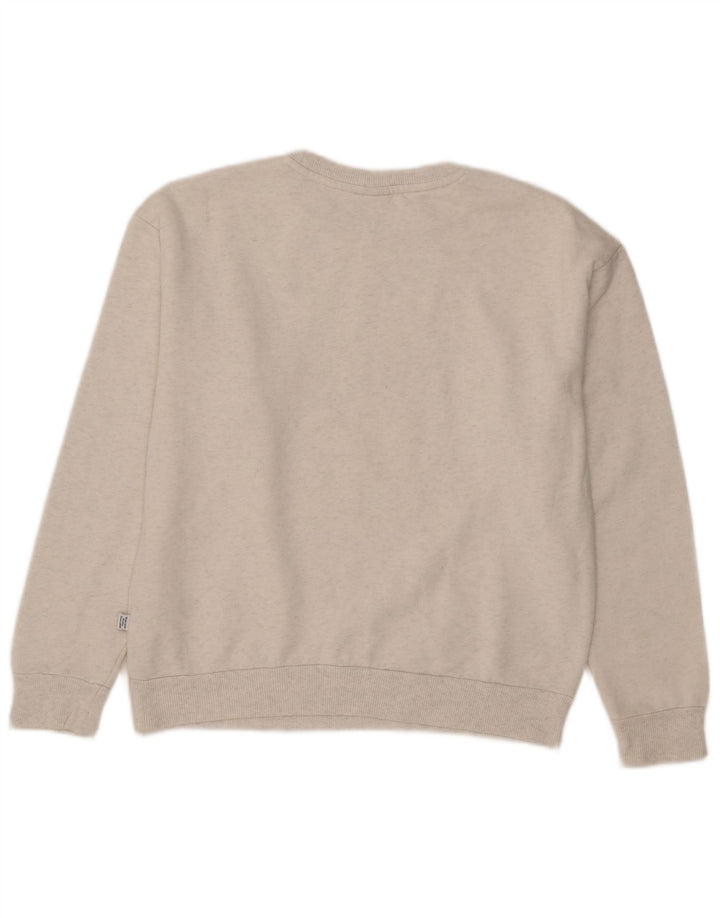 Damska bluza Puma z grafiką oversize, sweter UK 10, mała, szara bawełna