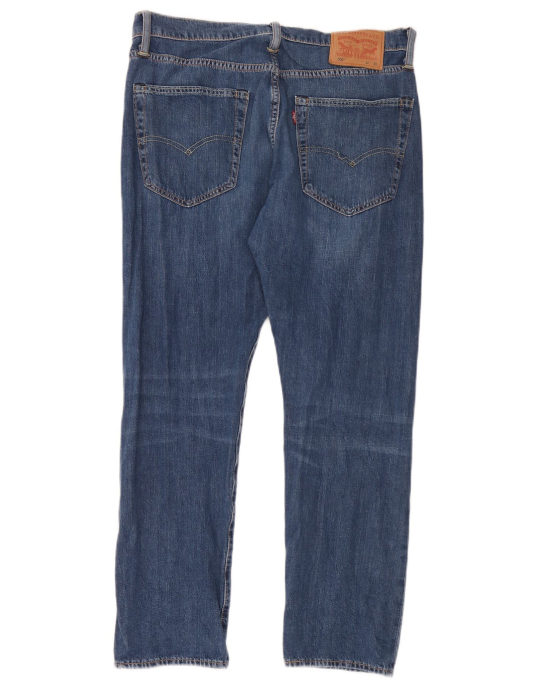 Męskie jeansy Levi's 502 Tapered W32 L30 Niebieskie bawełniane