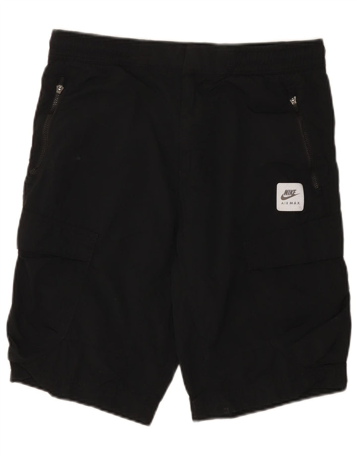 Męskie spodenki cargo Nike W29, czarne, nylonowe