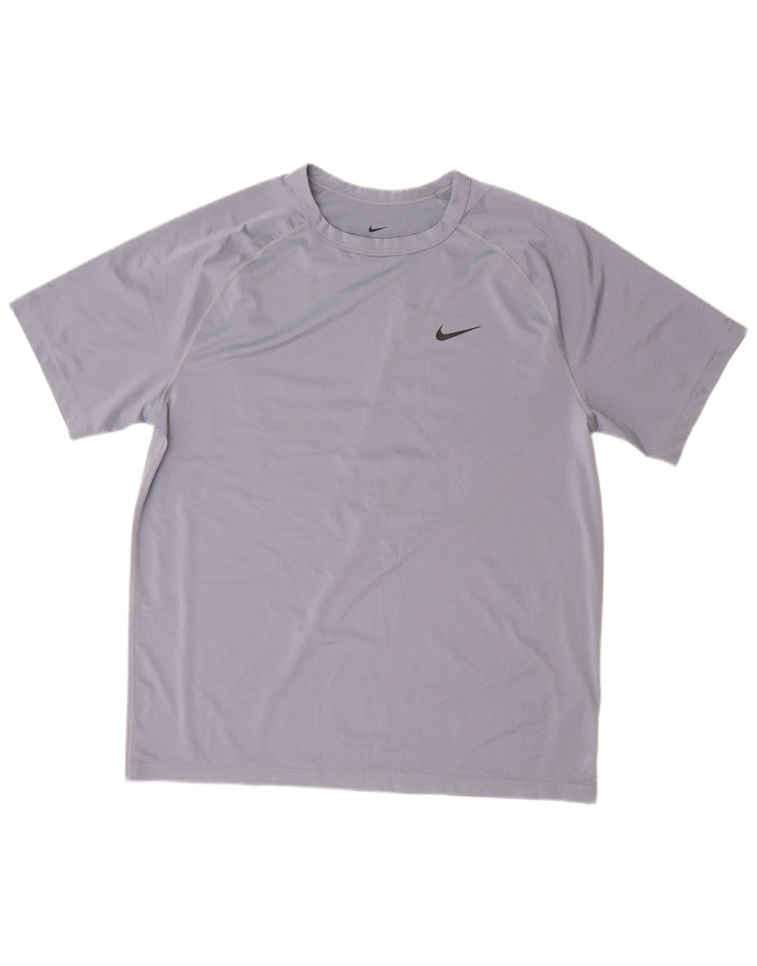 Męski T-shirt NIKE Dri Fit, duży, szary, poliestrowy