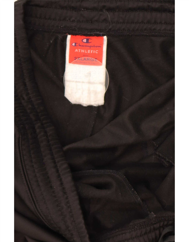 Męskie spodnie dresowe Champion Joggers 2XL Czarny poliester