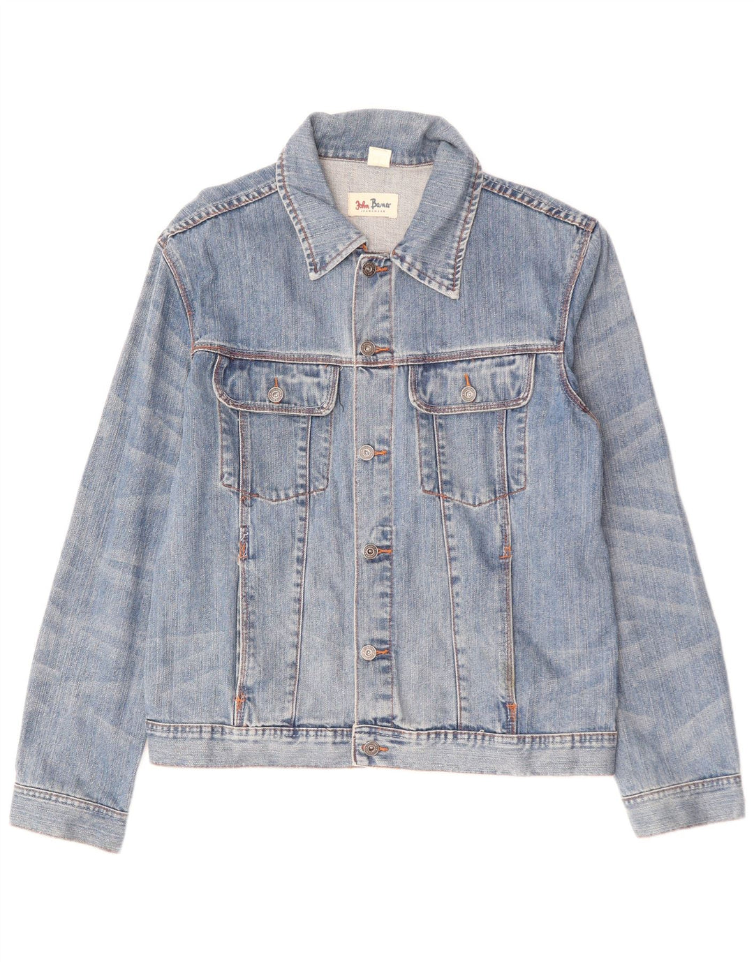 Męska kurtka dżinsowa JOHN BANER UK 44 2XL niebieska, bawełniana