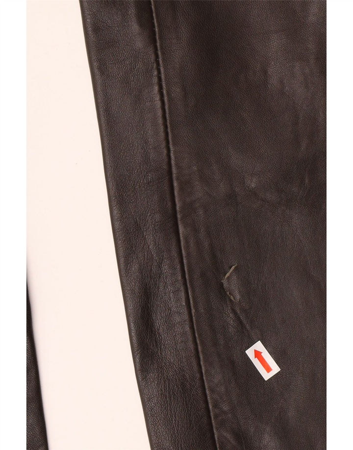 Spodnie damskie MADDOX EU 36 Small W26 L32 Brązowa skóra