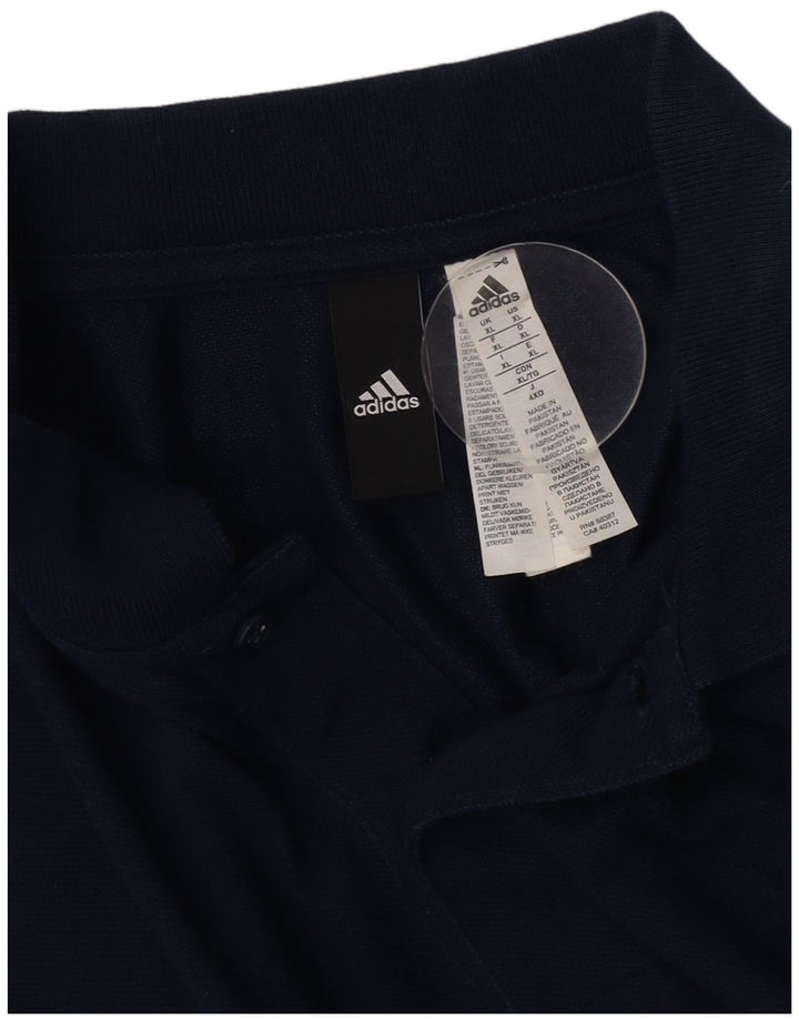 Męska koszulka polo Adidas XL w kolorze granatowym