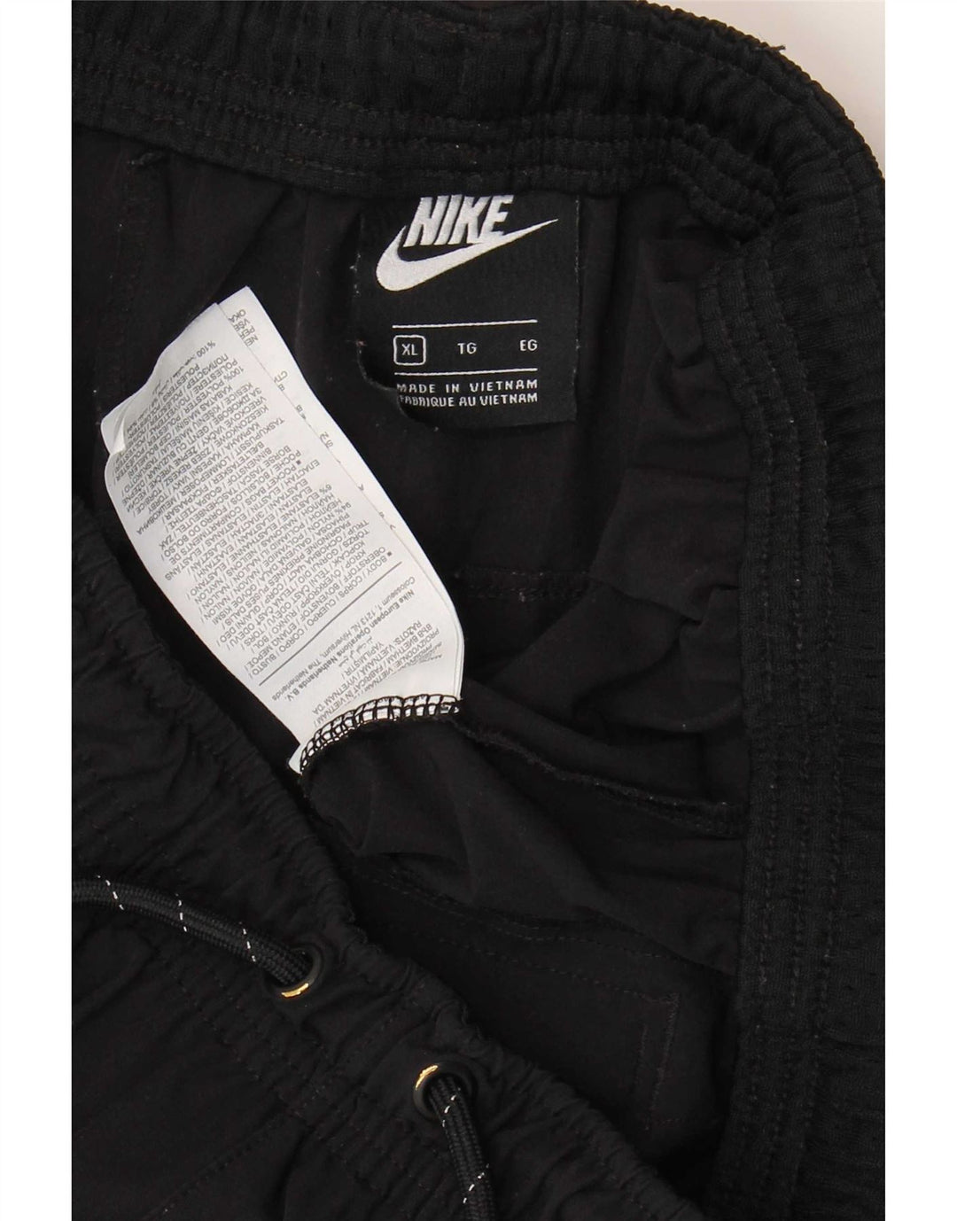 Męskie spodnie dresowe Nike Cargo XL, czarne, nylonowe