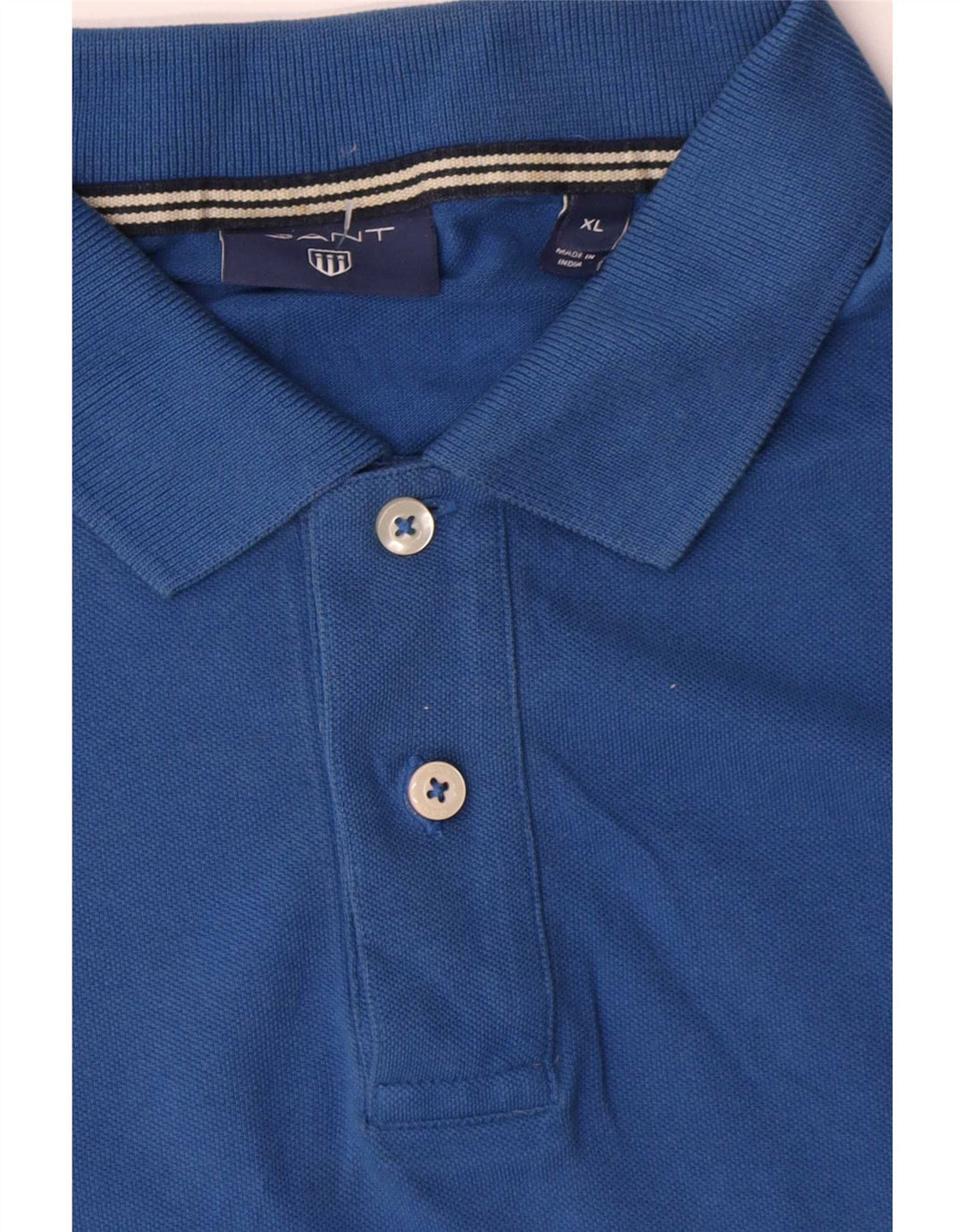 Męska koszulka polo Gant XL, niebieska, bawełniana