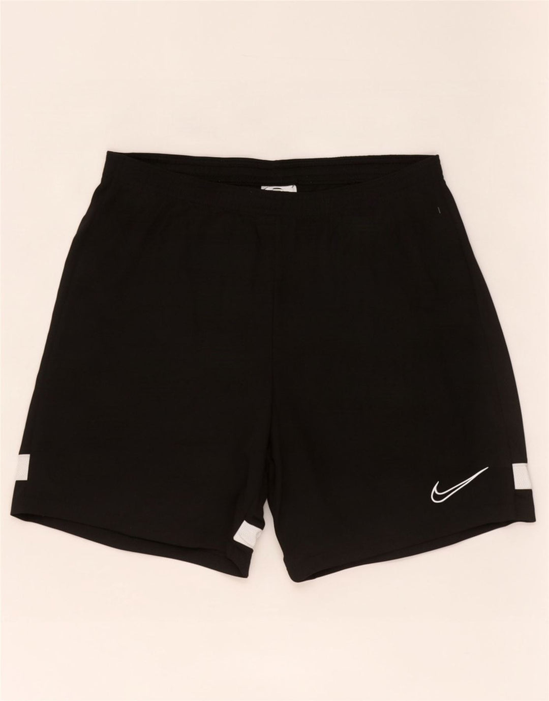 Męskie spodenki sportowe Nike Dri Fit, duży czarny poliester z blokami kolorów
