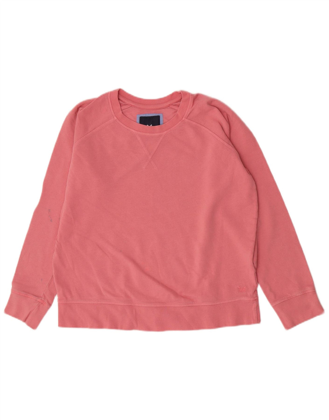 Crew Clothing Bluza damska Sweter UK 12 Średni Różowy Bawełna