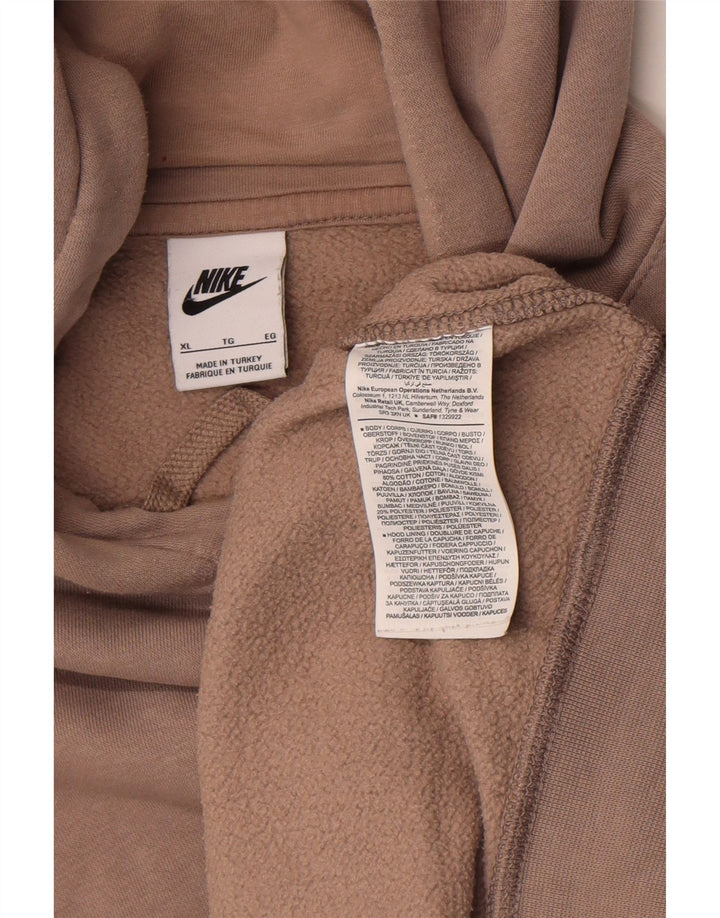Męska bluza z kapturem Nike XL, szara, bawełniana