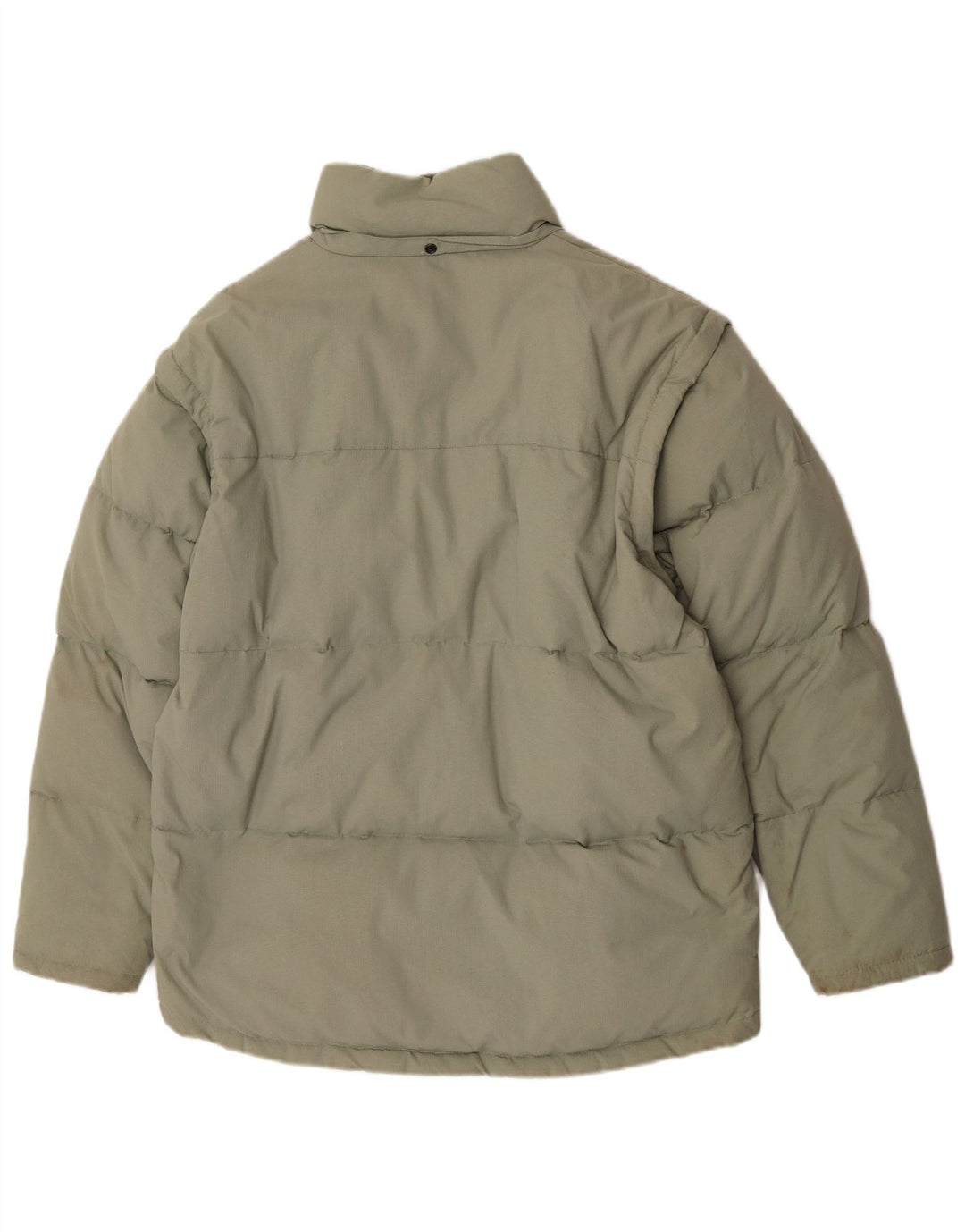 Męska ocieplana kurtka z kapturem Fila UK 40, duża, zielona