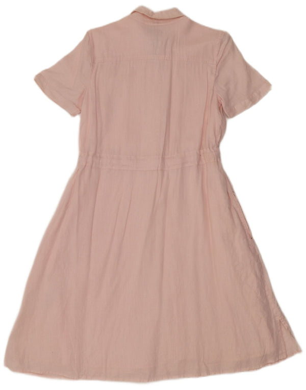 Damska sukienka maxi Tommy Hilfiger UK 4 XS w kolorze różowego lnu