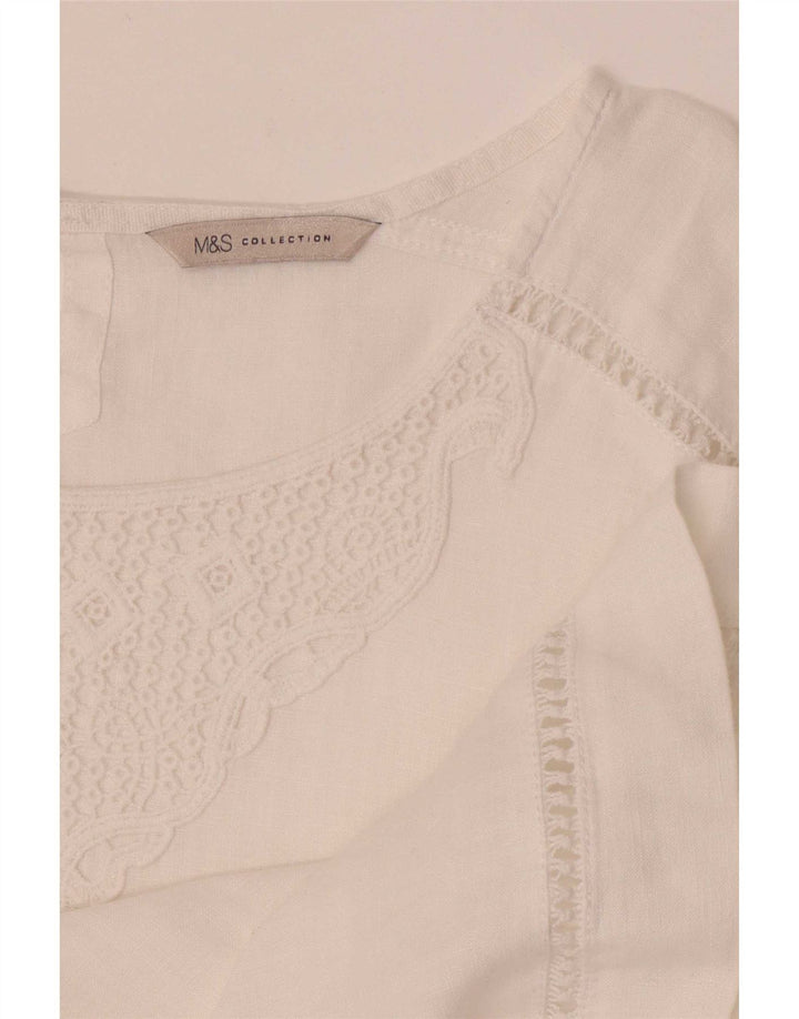 Bluzka damska Marks & Spencer Top UK 10 Small White