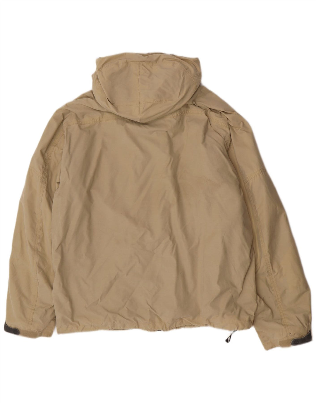 Męska kurtka wiatrówka z kapturem Timberland UK 42 XL Beżowy poliester