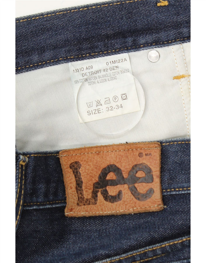 Męskie spodenki jeansowe LEE Detroit W32, średnioniebieskie, bawełniane