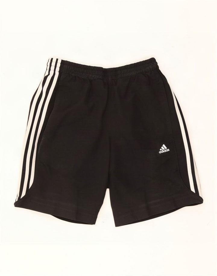 Męskie spodenki sportowe Adidas Climalite, małe, czarne, poliestrowe