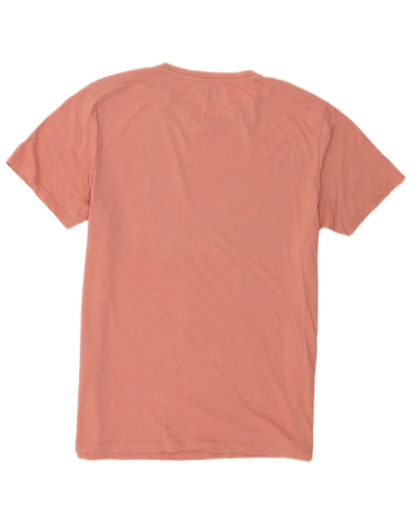 Męski T-shirt z grafiką Jack & Jones, XL, różowy, bawełniany