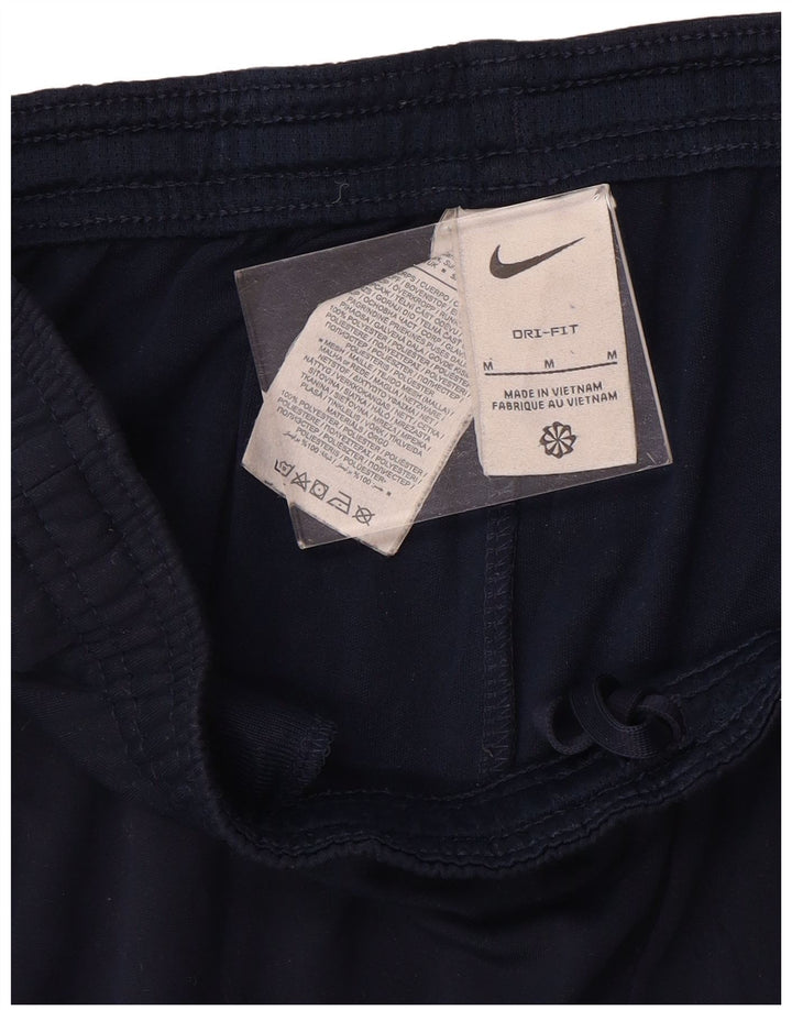 Męskie spodnie dresowe Nike Dri Fit, średni granatowy poliester