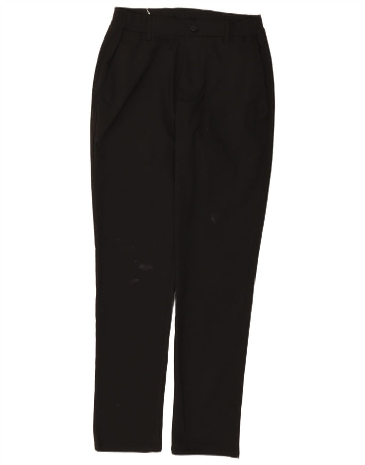 Męskie spodnie typu slim chino Zara, małe, W30 L29, czarny poliester