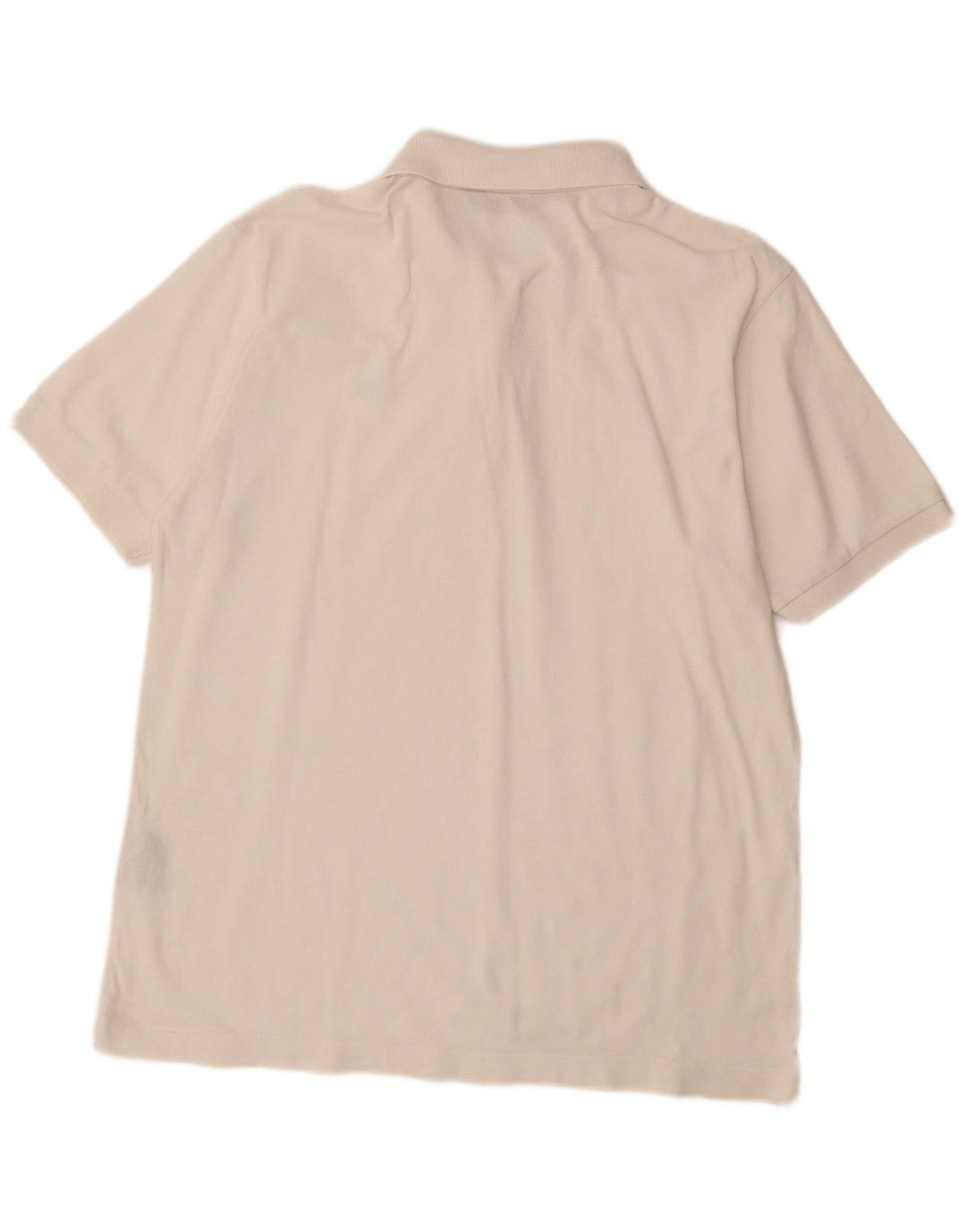 Męska koszulka polo KAPPA, średnia biała bawełna