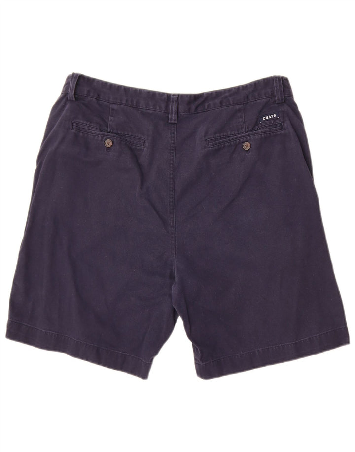 Męskie spodenki chino CHAPS W34, duże, granatowe, bawełniane