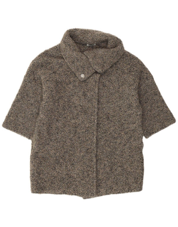 Damski sweter oversize Liu Jo o przedłużonym kroju UK 10, mały, szary, nowoczesny