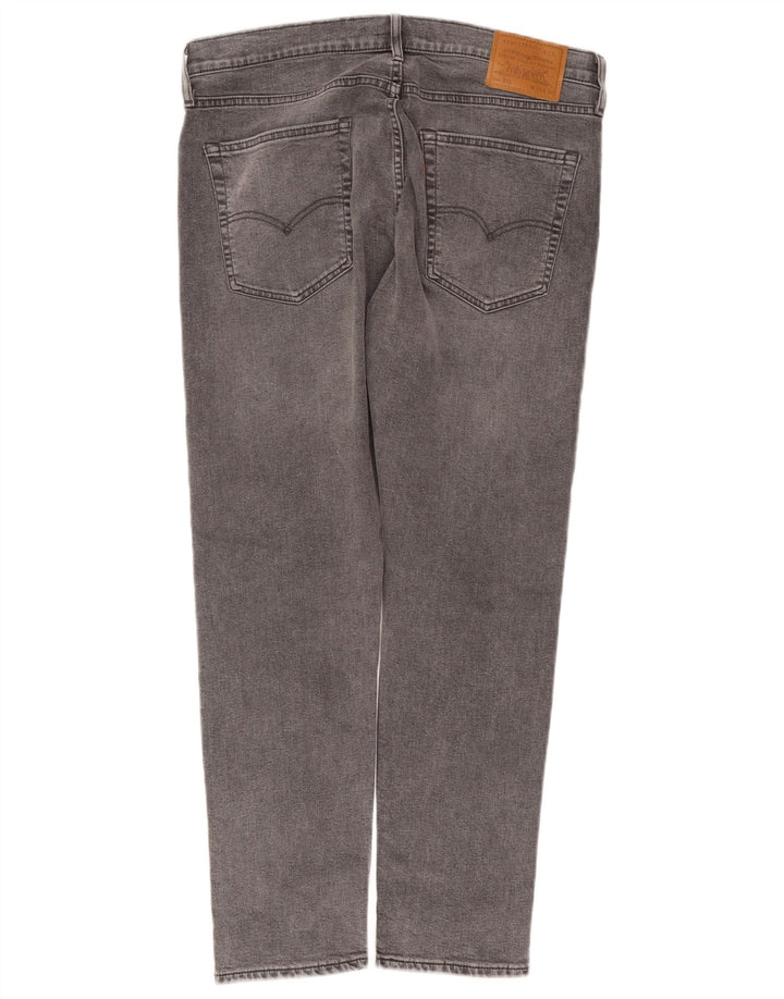 Męskie dżinsy Levi's Slim Tapered W36 L30 Szara bawełna