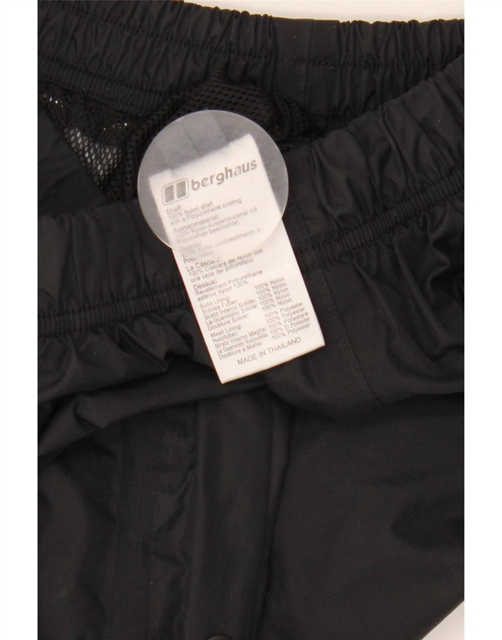 Damskie spodnie dresowe BERGHAUS UK 12, średni czarny nylon