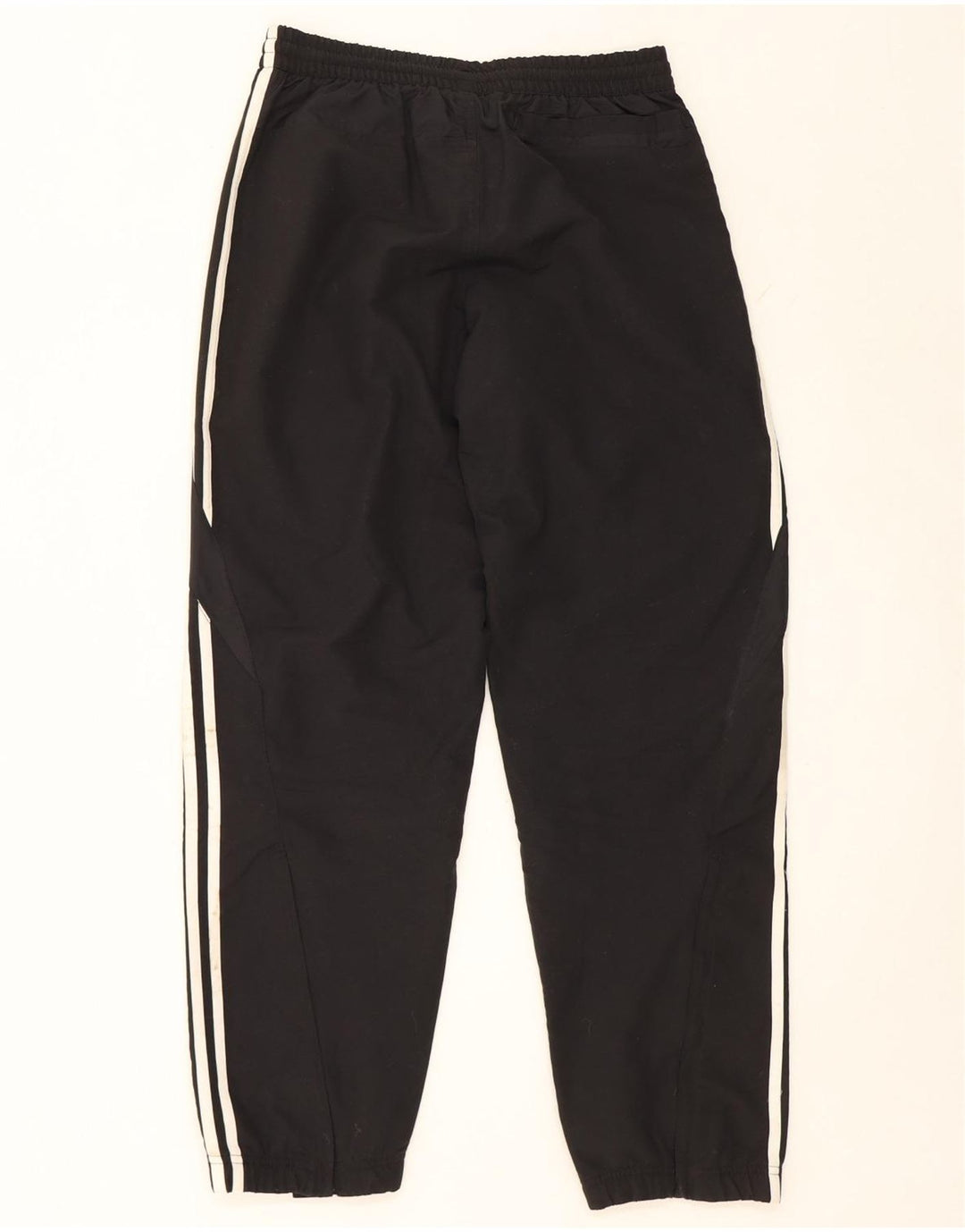 Męskie spodnie dresowe Adidas, małe, czarne, poliestrowe