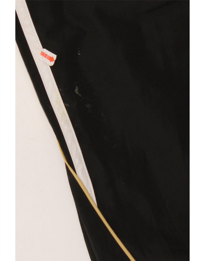 Męskie spodnie dresowe ADIDAS, duże, czarne, poliestrowe